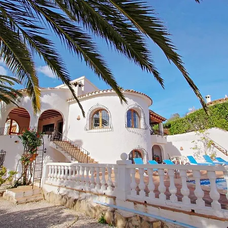San Jaime-19m - Sea View With Private Pool In Moraira Pedramala